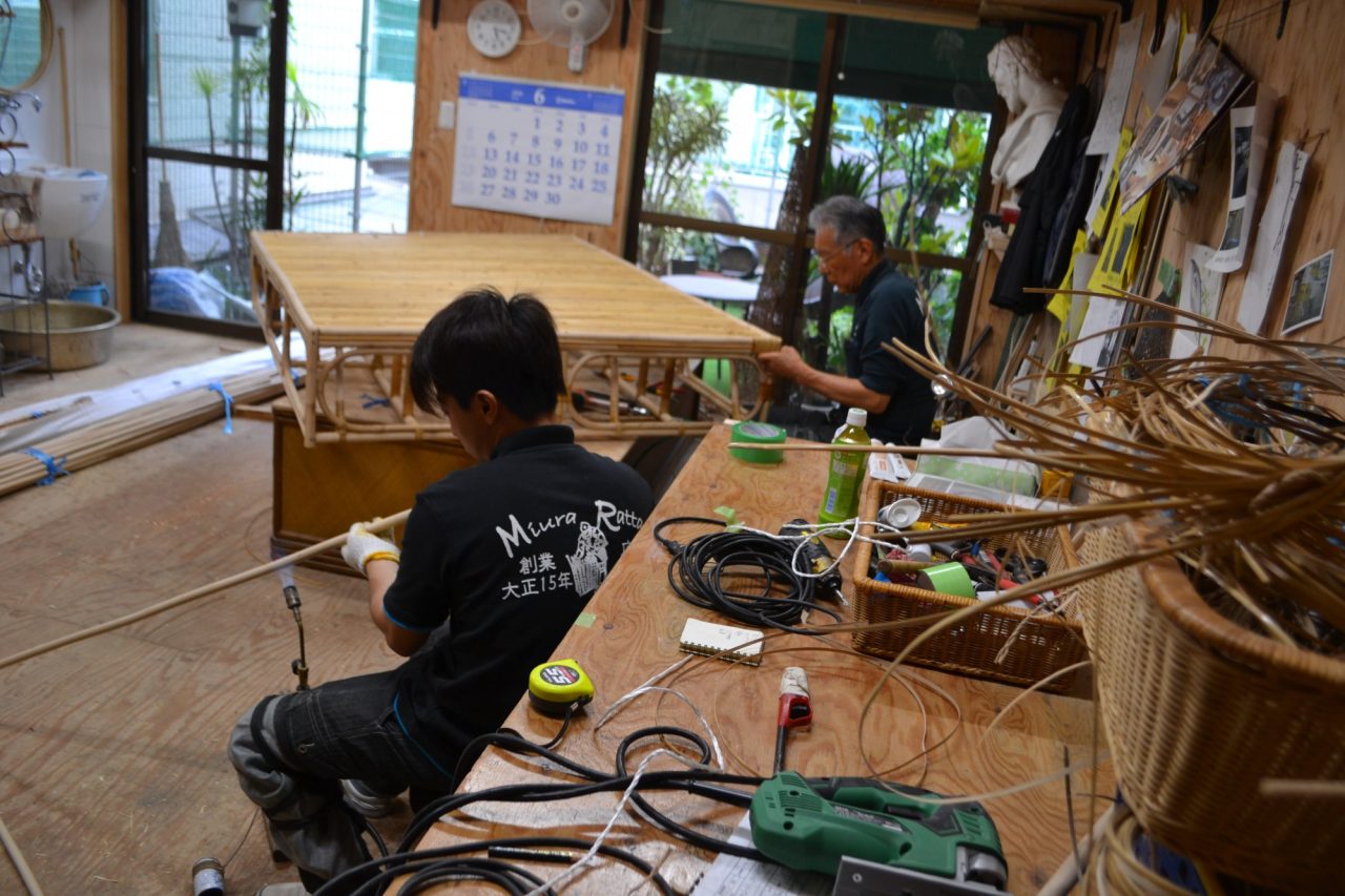 広島の工房で製作