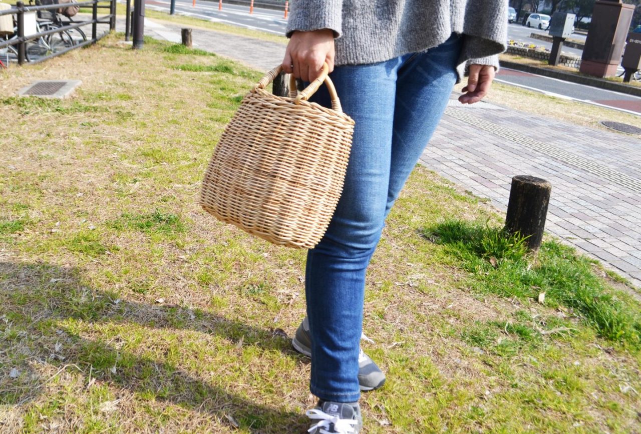 岩田屋初登場の国産バスケット
