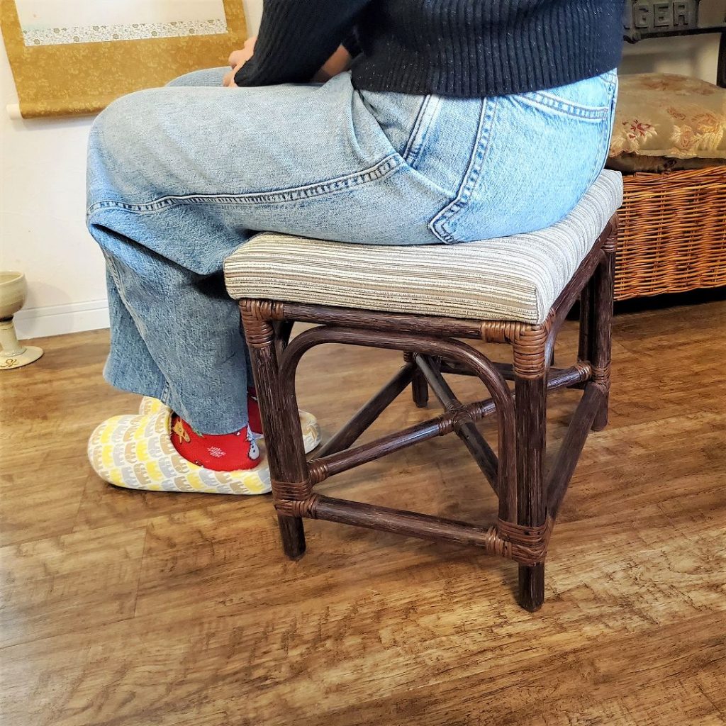 モナオットマンスツール｜ST-028｜ラタンスツール・チェア