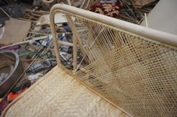 アジロ網のソファ製作２