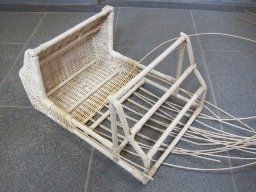 車型バスケット製作6