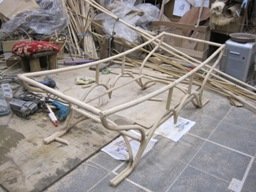 オーダーメイドベンチの製作２