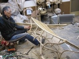 オーダーメイドベンチの製作３