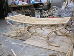 オーダーメイドベンチの製作８