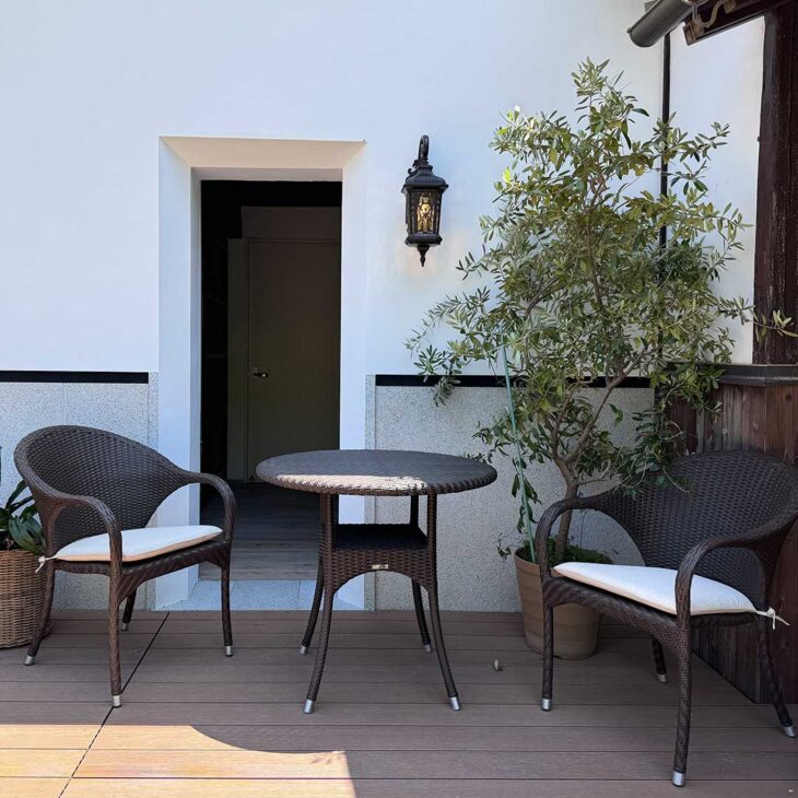 マローネ3点セット(M)｜mrj-020PS-M｜ラタン調チェア・人工ラタン