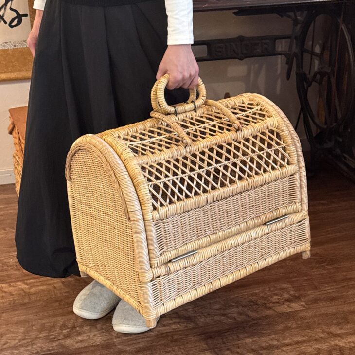 ペットキャリー｜PA-021 | 籐家具職人の店みうらラタン