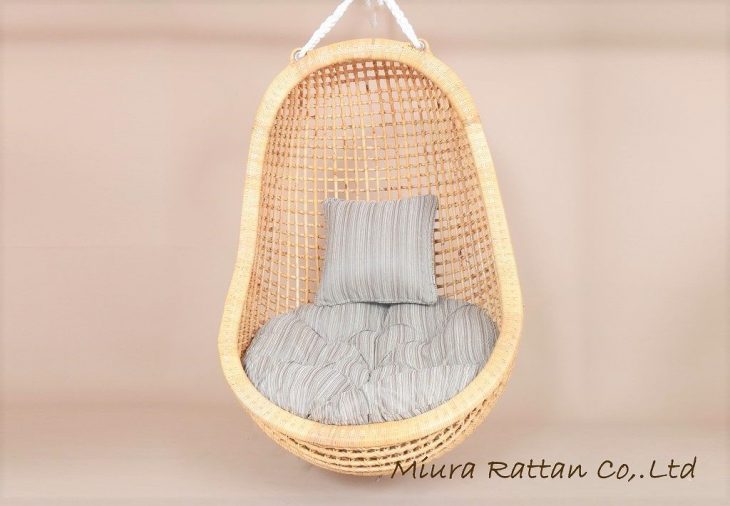 ハンギングチェア｜SW-010 | 籐家具職人の店みうらラタン