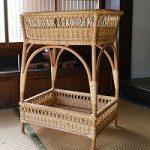 ♥️希少✨ラタン✨藤✨ヴィンテージ✨古家具✨ ランドリーバスケット✨脱衣籠 楽天市場】アジアン家具 ラタン 3段ランドリーラック チェスト