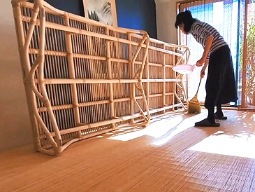 ラタンベッド・籐ベッド｜ 籐家具職人の店みうらラタン ｜国産ラタン 