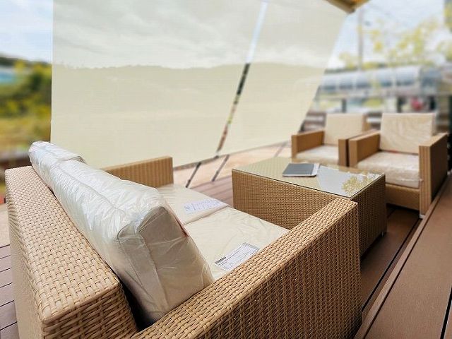 人工ラタンのソファセットを大分県のお客様に納品いたしました。 | 籐