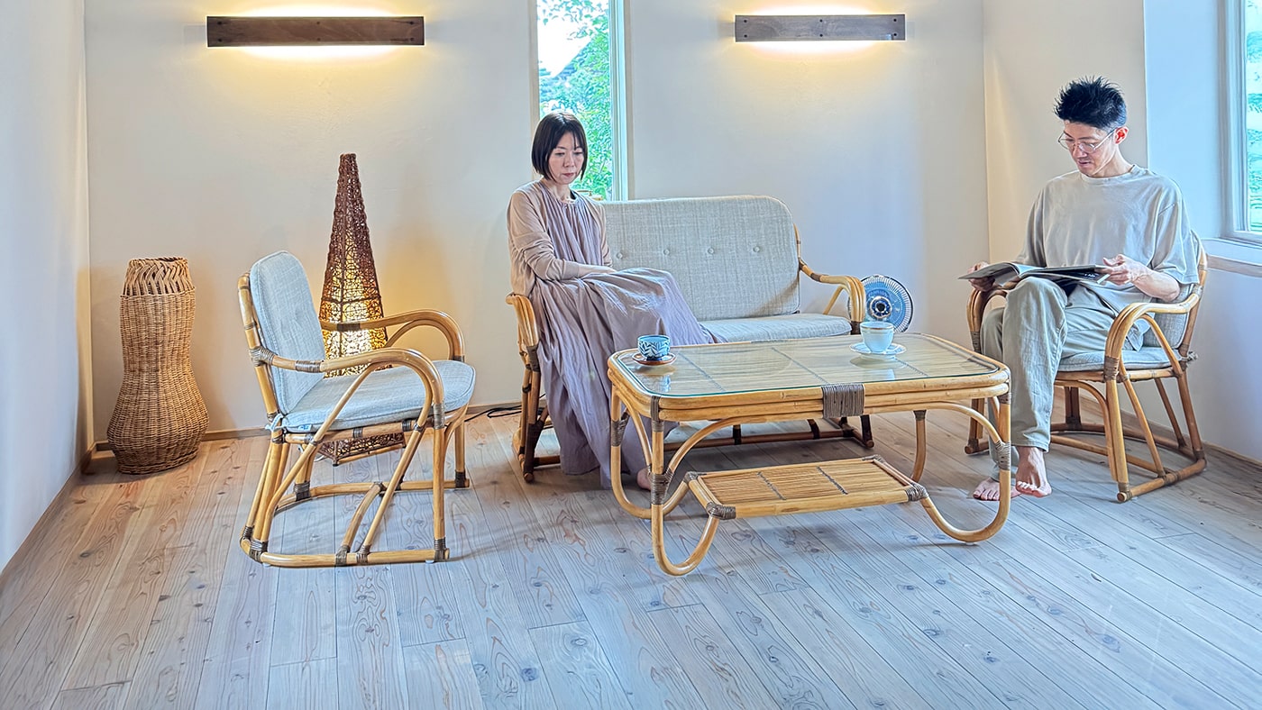 新シリーズ　YuRa～ゆら～<br>予約販売開始。<br>「ラタン」を次世代に伝える想いを形にしました。