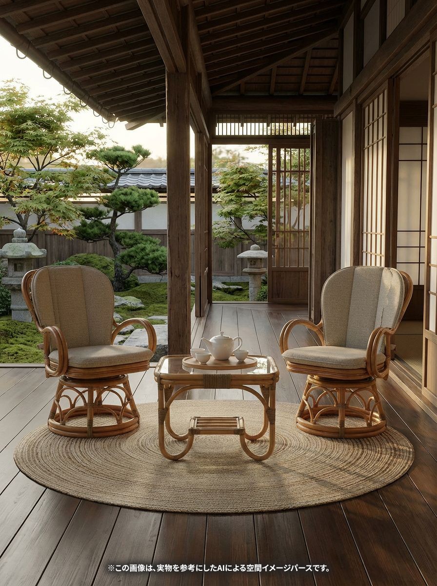 ゆら 回転チェア｜CH-192